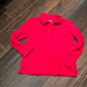 Children’s Place Girls LS Polo